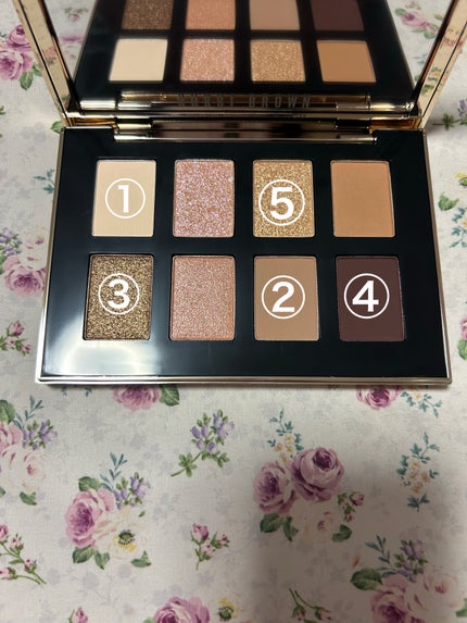 スウィート デカダンス アイシャドウ パレット/BOBBI BROWN/アイシャドウパレットを使ったクチコミ(4枚目)