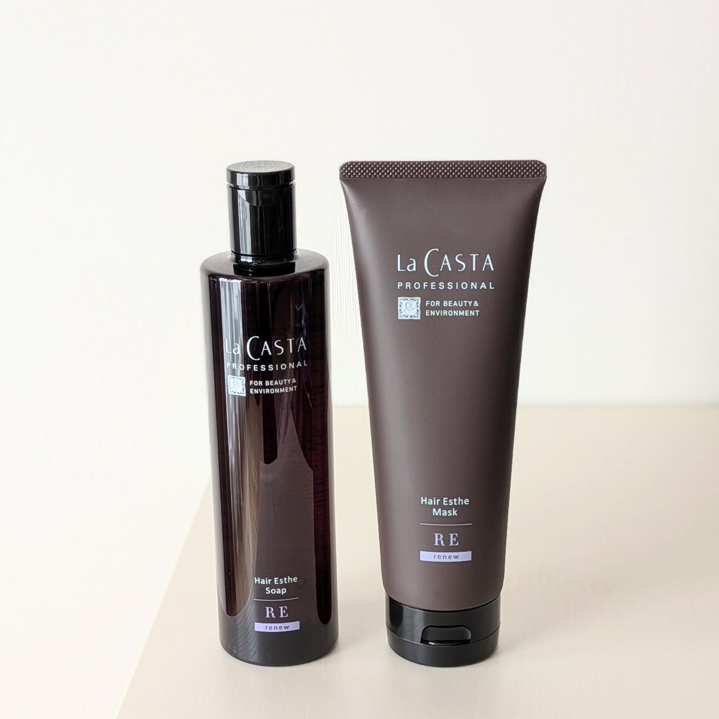 プロフェッショナル ヘアエステ ソープRE/マスクRE/ラ・カスタ プロフェッショナル/シャンプー・コンディショナーを使ったクチコミ(1枚目)