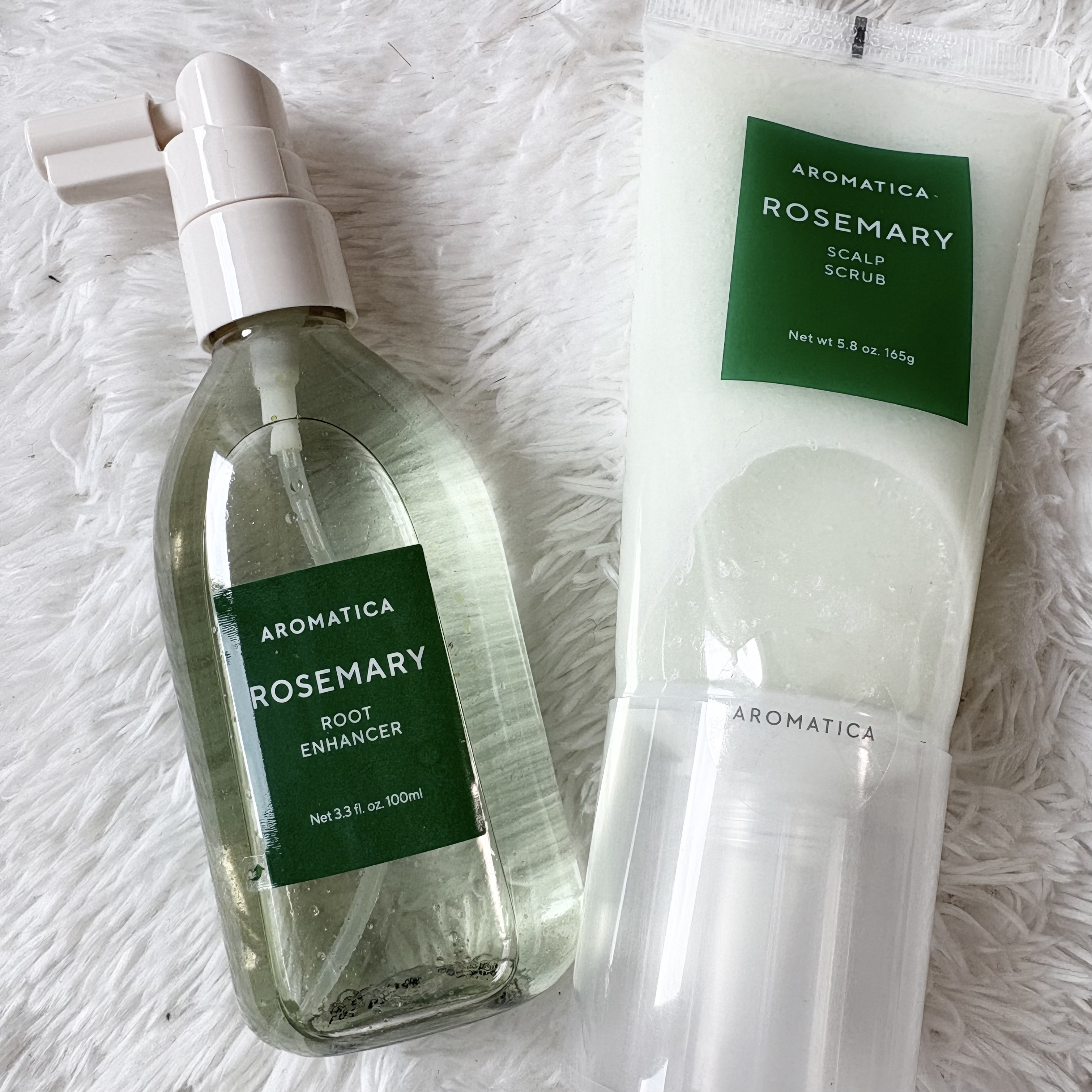 ローズマリー スカルプ スクラブ/AROMATICA/ヘッドスクラブを使ったクチコミ（1枚目）