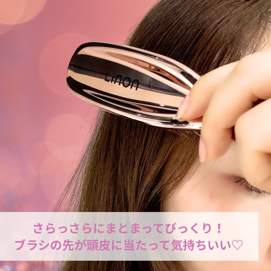 リノン スカルプケアブラシ/Linon/スカルプブラシを使ったクチコミ(4枚目)
