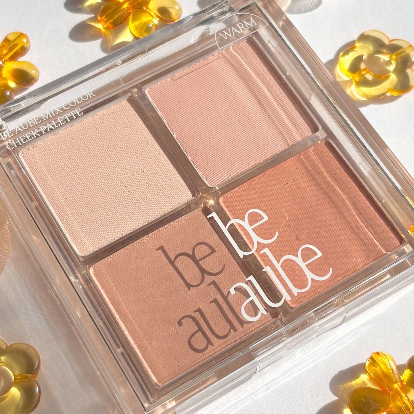 ミックスマッチチークパレット/be aube/パウダーチークを使ったクチコミ（1枚目）