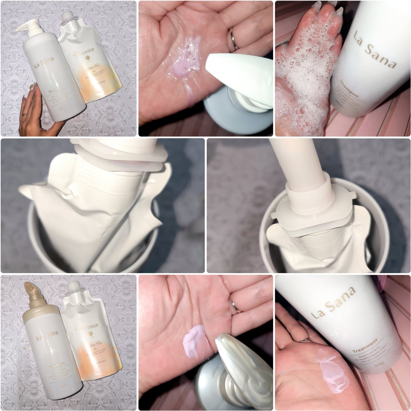 プレミオール シャンプー/トリートメント ホワイトティーの香り/ラサーナ/シャンプー・コンディショナーを使ったクチコミ(3枚目)