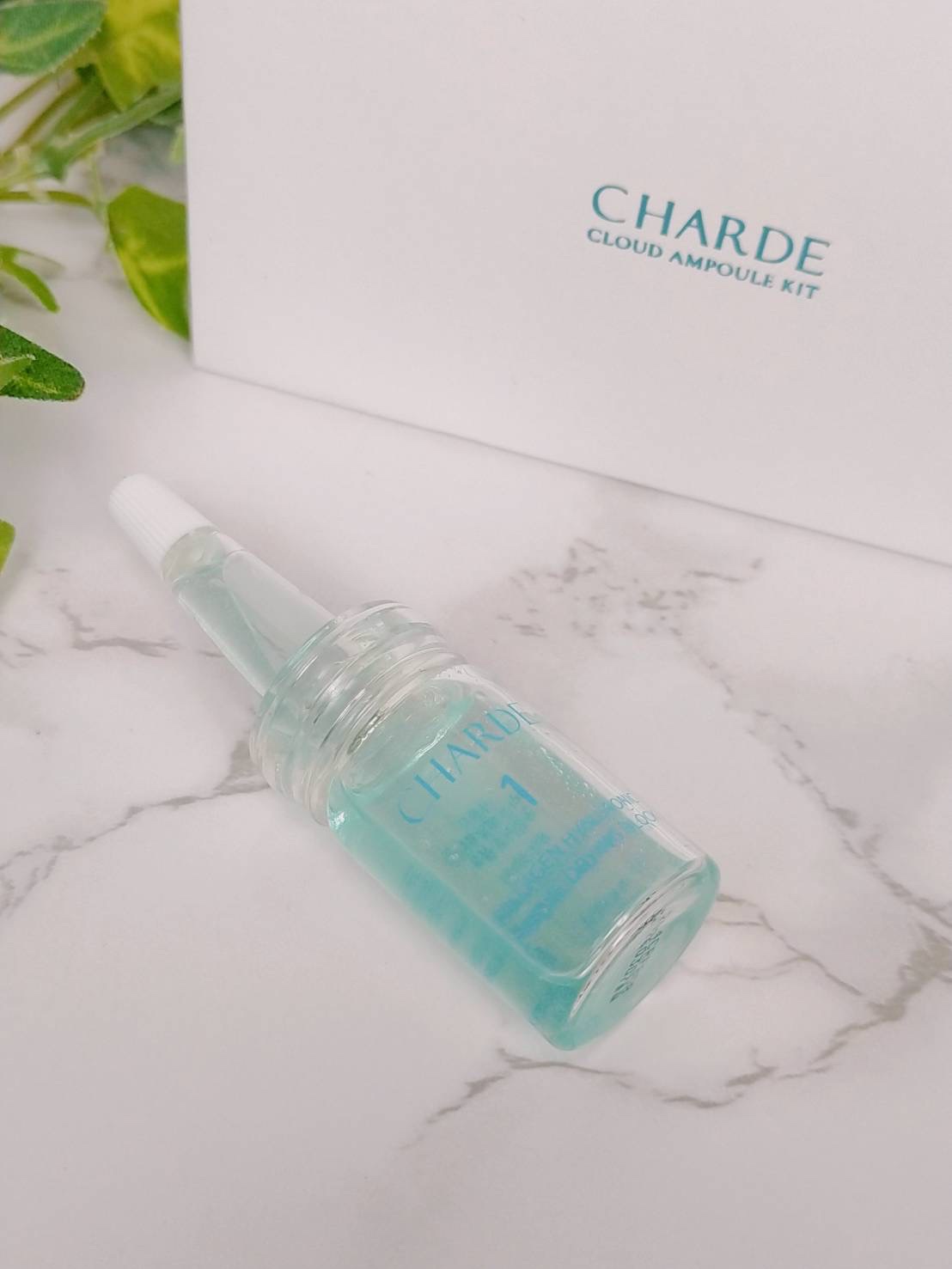 クラウドアンプル 1week キット/CHARDE/美容液を使ったクチコミ（1枚目）
