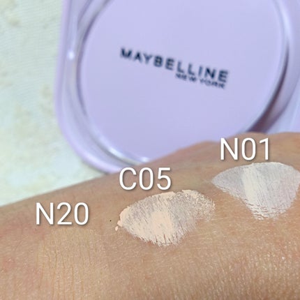 SPステイ クリームパクト ファンデーション/MAYBELLINE NEW YORK/クリーム・エマルジョンファンデーションを使ったクチコミ(5枚目)