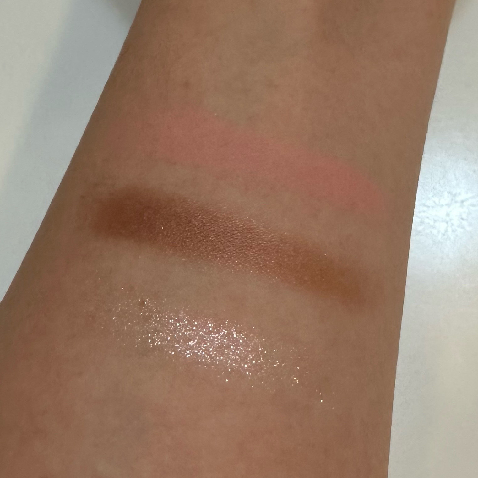 トリプルアイパレット/hana by hince/アイシャドウパレットを使ったクチコミ（2枚目）