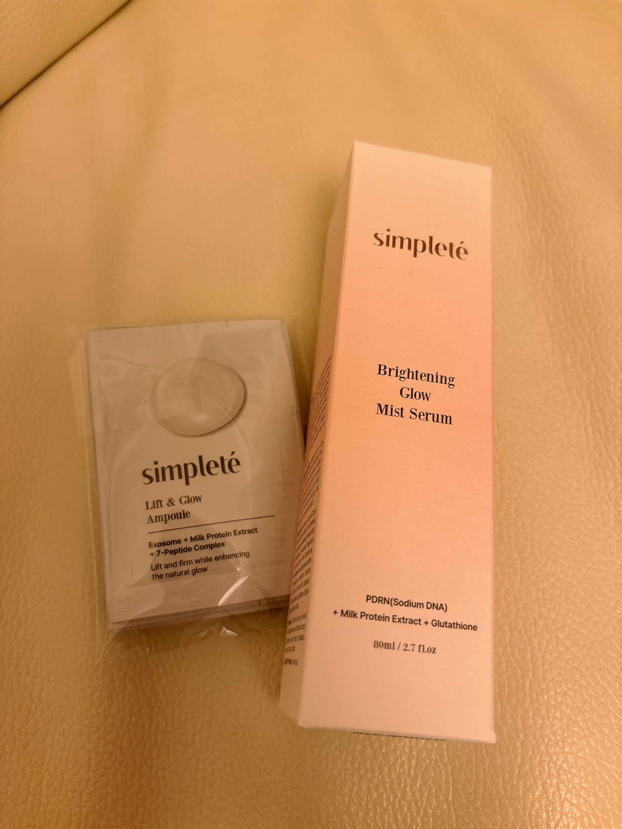 ブライトニング グロウ ミストセラム/Simplete/ミスト状化粧水を使ったクチコミ（1枚目）