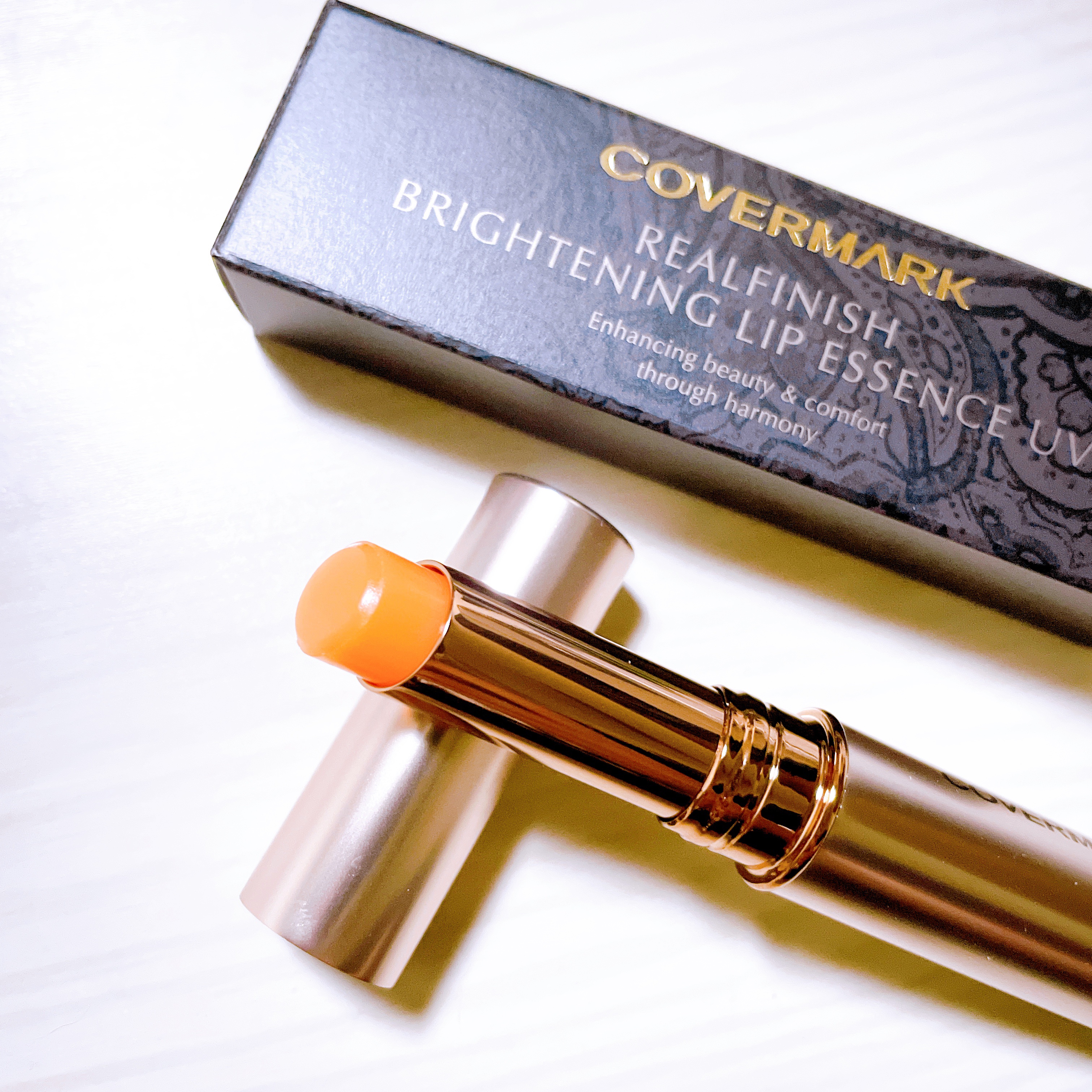 リアルフィニッシュ ブライトニング リップ エッセンス UV/COVERMARK/口紅を使ったクチコミ（2枚目）