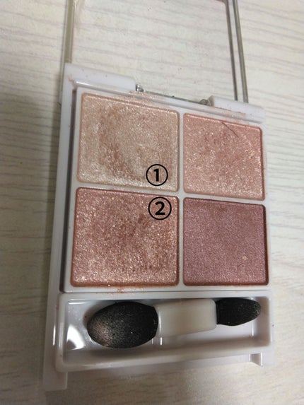 シルキースフレアイズ/キャンメイク/アイシャドウパレットを使ったクチコミ(2枚目)