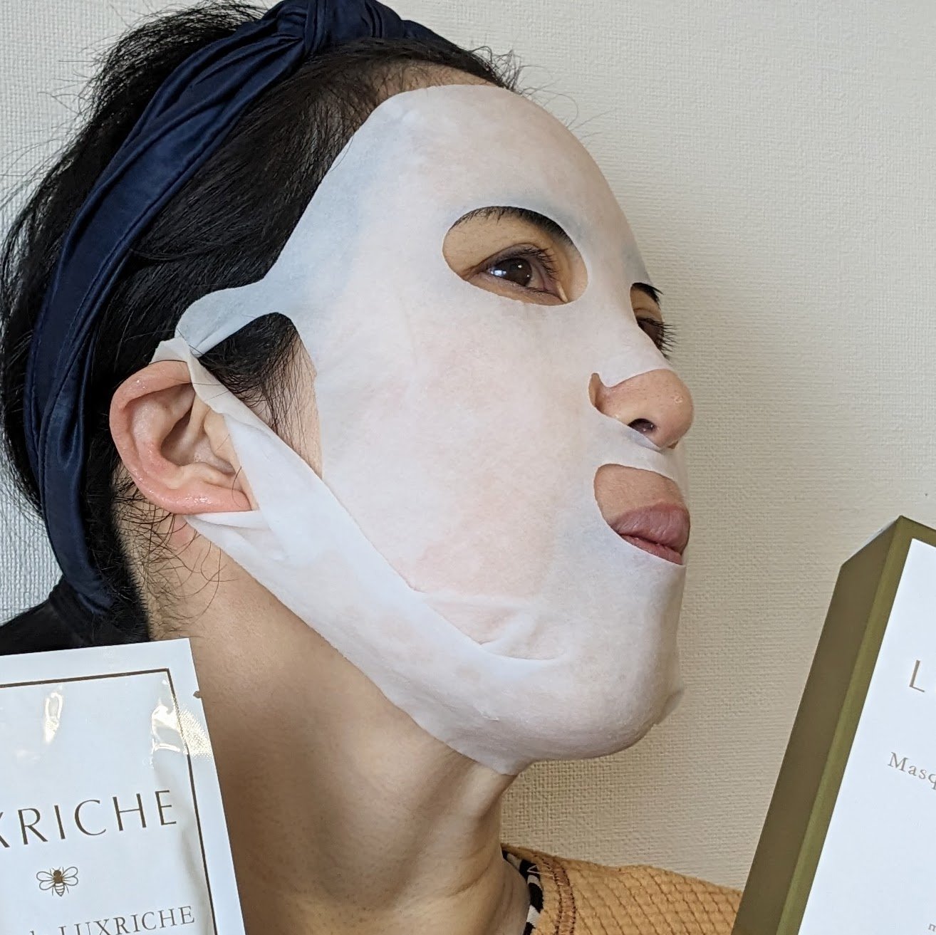 マスク ド ラクリシェ/Luxriche(ラクリシェ)/シートマスク・パックを使ったクチコミ（2枚目）