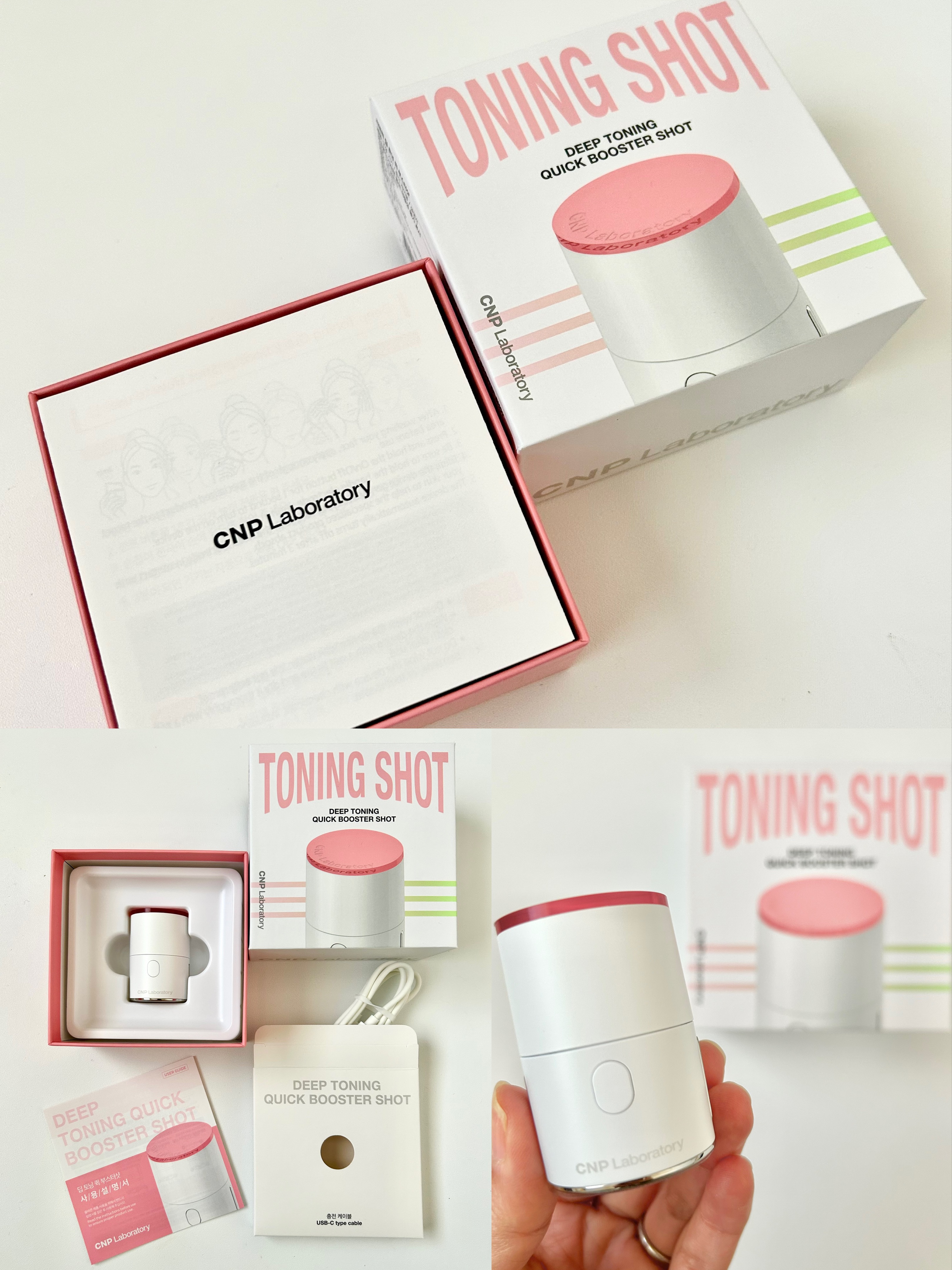 ピンクトーニング™︎ディープインショットアンプル/CNP Laboratory/美容液を使ったクチコミ（3枚目）