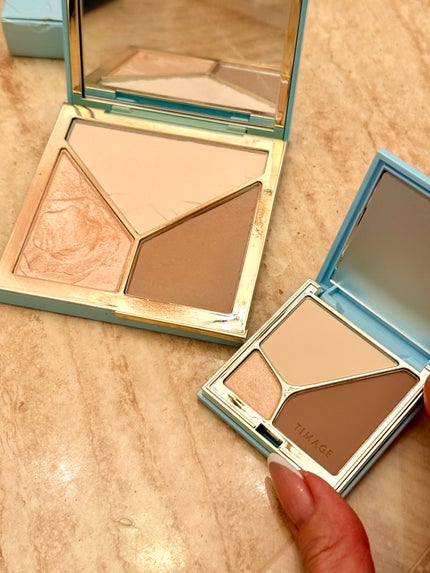ハイライト・シェーディングパレットミニセット/TIMAGE/メイクアップキットを使ったクチコミ(6枚目)