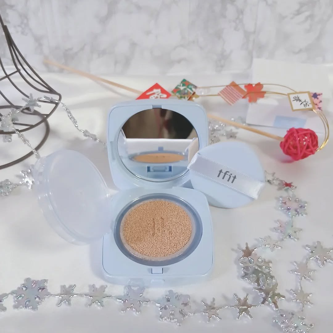 アイシーフィットカバークッションEX/TFIT/クッションファンデーションを使ったクチコミ(4枚目)