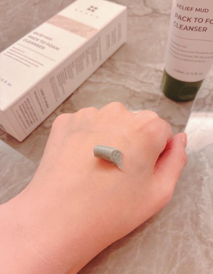 リカバリーマッドバックツーフォームクレンザー/BRMUD/洗顔フォームを使ったクチコミ(2枚目)