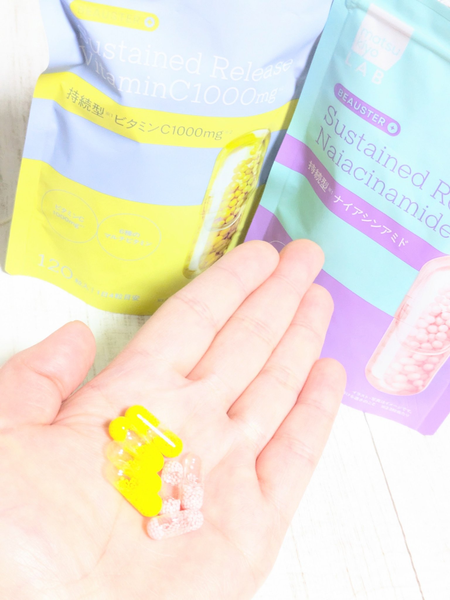 ビュースター 持続型ナイアシンアミド/matsukiyo LAB/美容サプリメントを使ったクチコミ（2枚目）