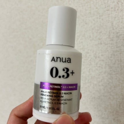 レチノール0.3 ナイアシンリニューイングセラム/Anua/美容液を使ったクチコミ(1枚目)
