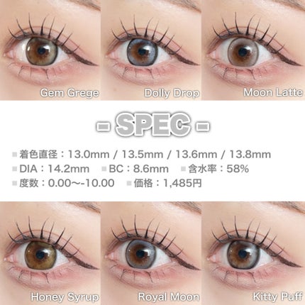 mimi charme 1day/mimi charme/ワンデー(1DAY)カラコンを使ったクチコミ(2枚目)