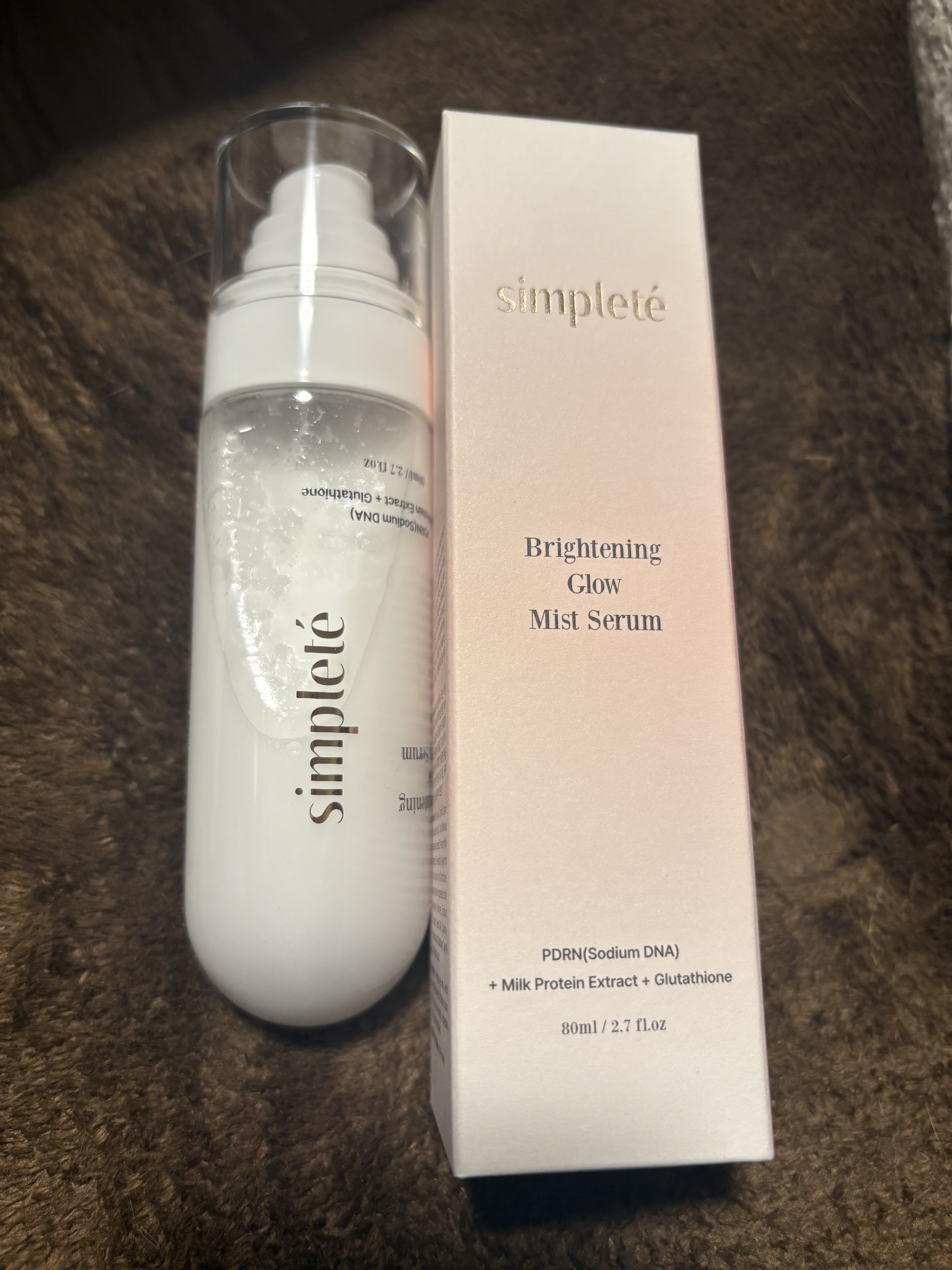 ブライトニング グロウ ミストセラム/Simplete(シンプレ)/その他スキンケアを使ったクチコミ（3枚目）