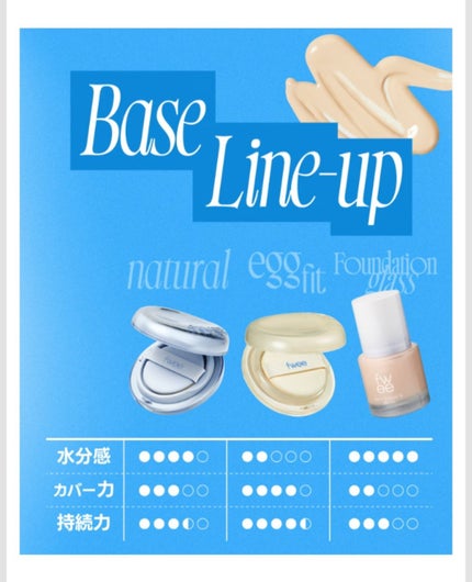 フィーファンデーションガラス/fwee/リキッドファンデーションを使ったクチコミ(4枚目)