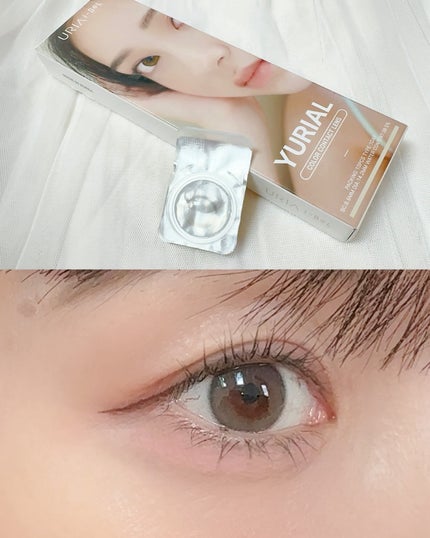 YURIAL 1DAY/URIA/ワンデー(1DAY)カラコンを使ったクチコミ(4枚目)