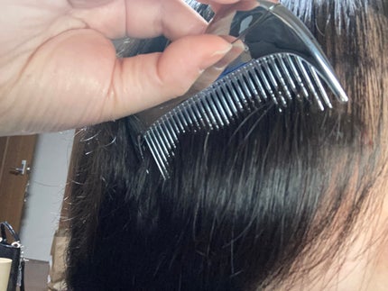 メタルコーム/3COINS/ヘアコームを使ったクチコミ(5枚目)