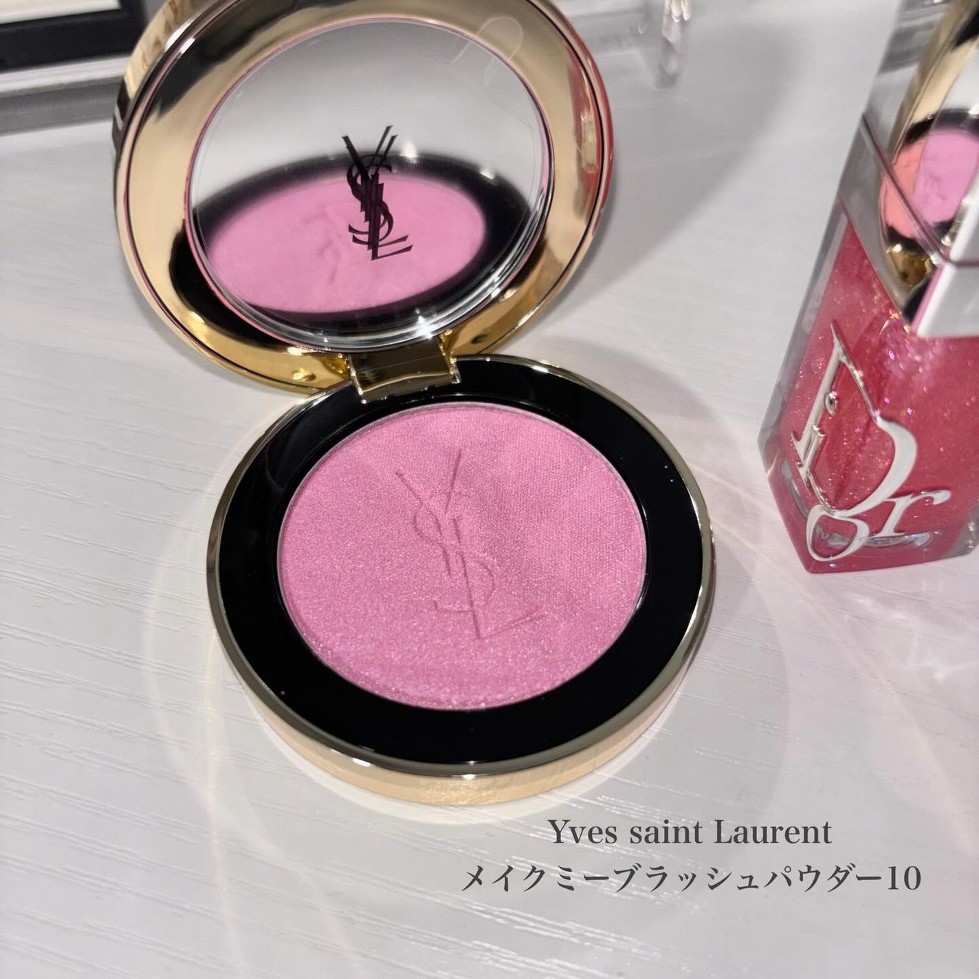 YSL メイクミーブラッシュ パウダー/YVES SAINT LAURENT BEAUTE/パウダーチークを使ったクチコミ(2枚目)