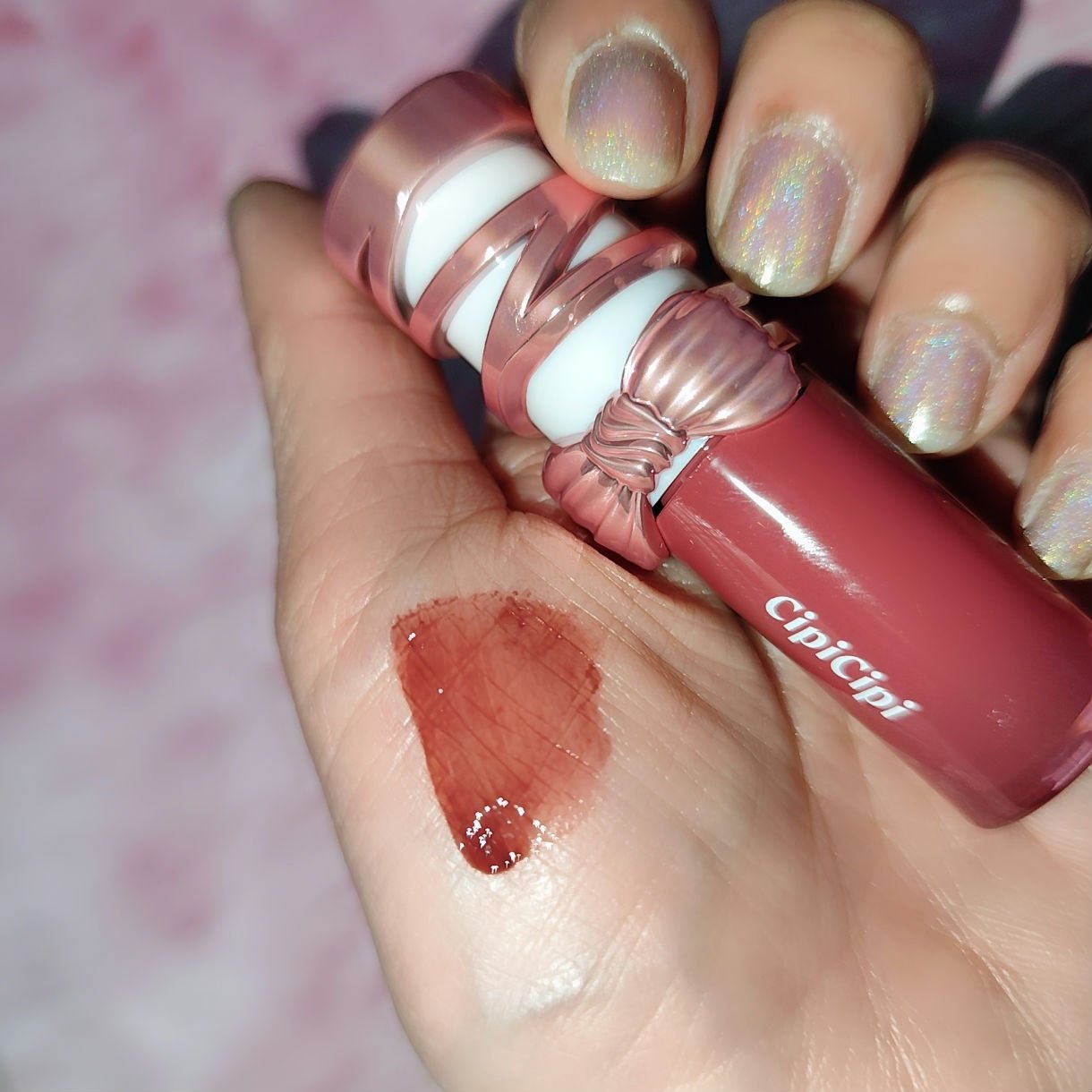 シピシピ　デューイフィルムティント　R/CipiCipi/リップティントを使ったクチコミ（2枚目）