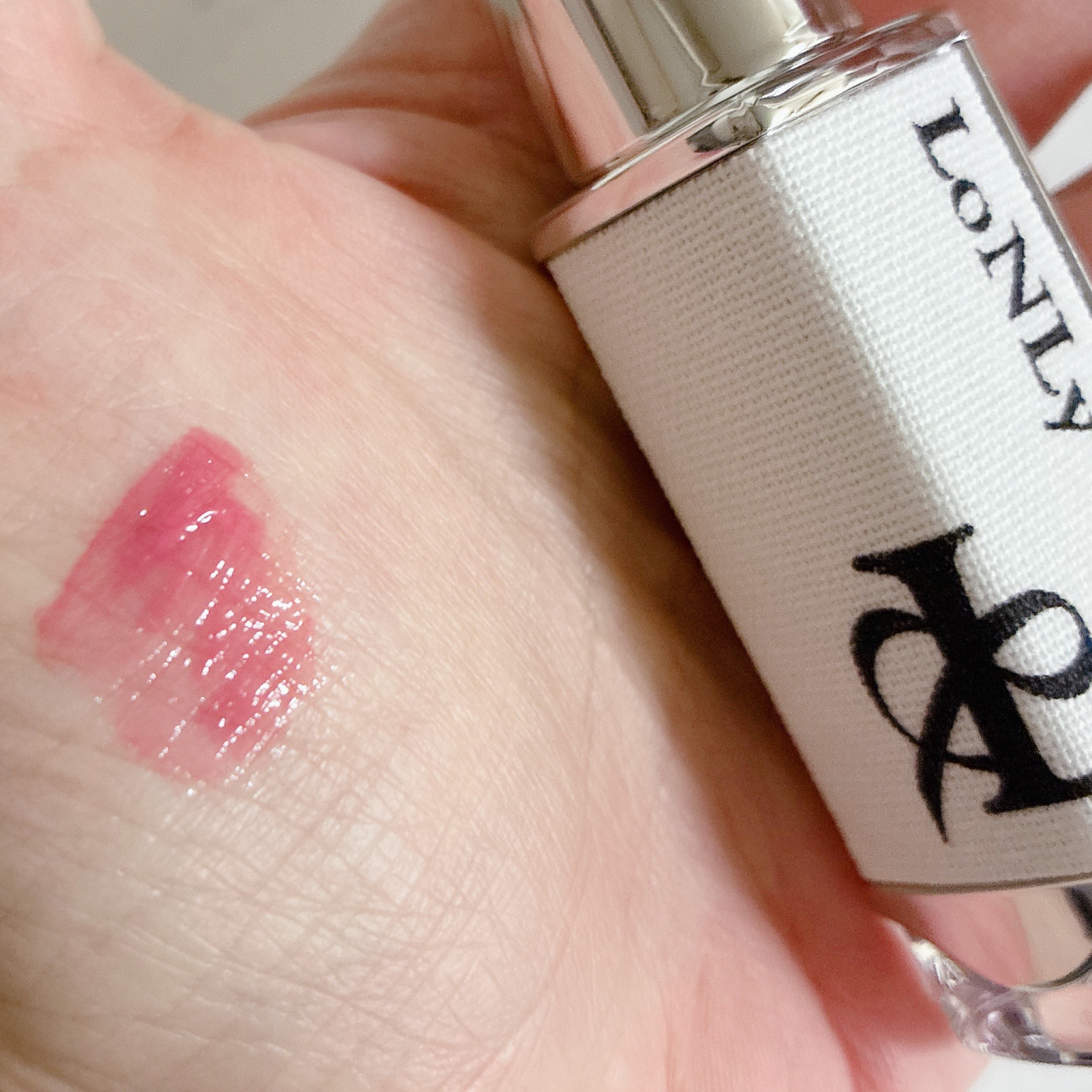 キャンドルライトジュレティント/LoNLy /リップティントを使ったクチコミ（3枚目）