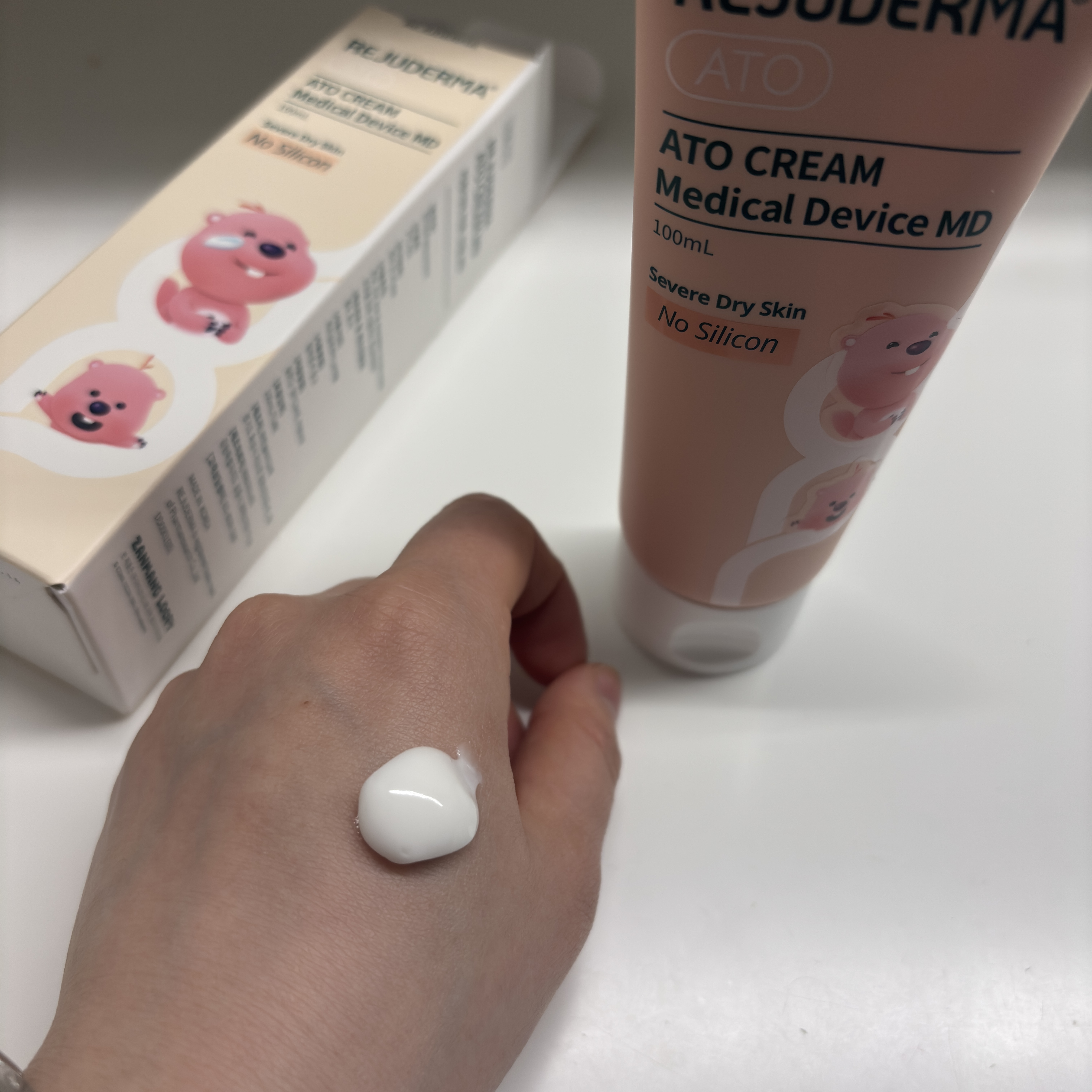 ATO CREAM MD /REJUDERMA/フェイスクリームを使ったクチコミ（3枚目）