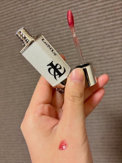 キャンドルライトジュレティント/LoNLy /リップティントを使ったクチコミ(2枚目)