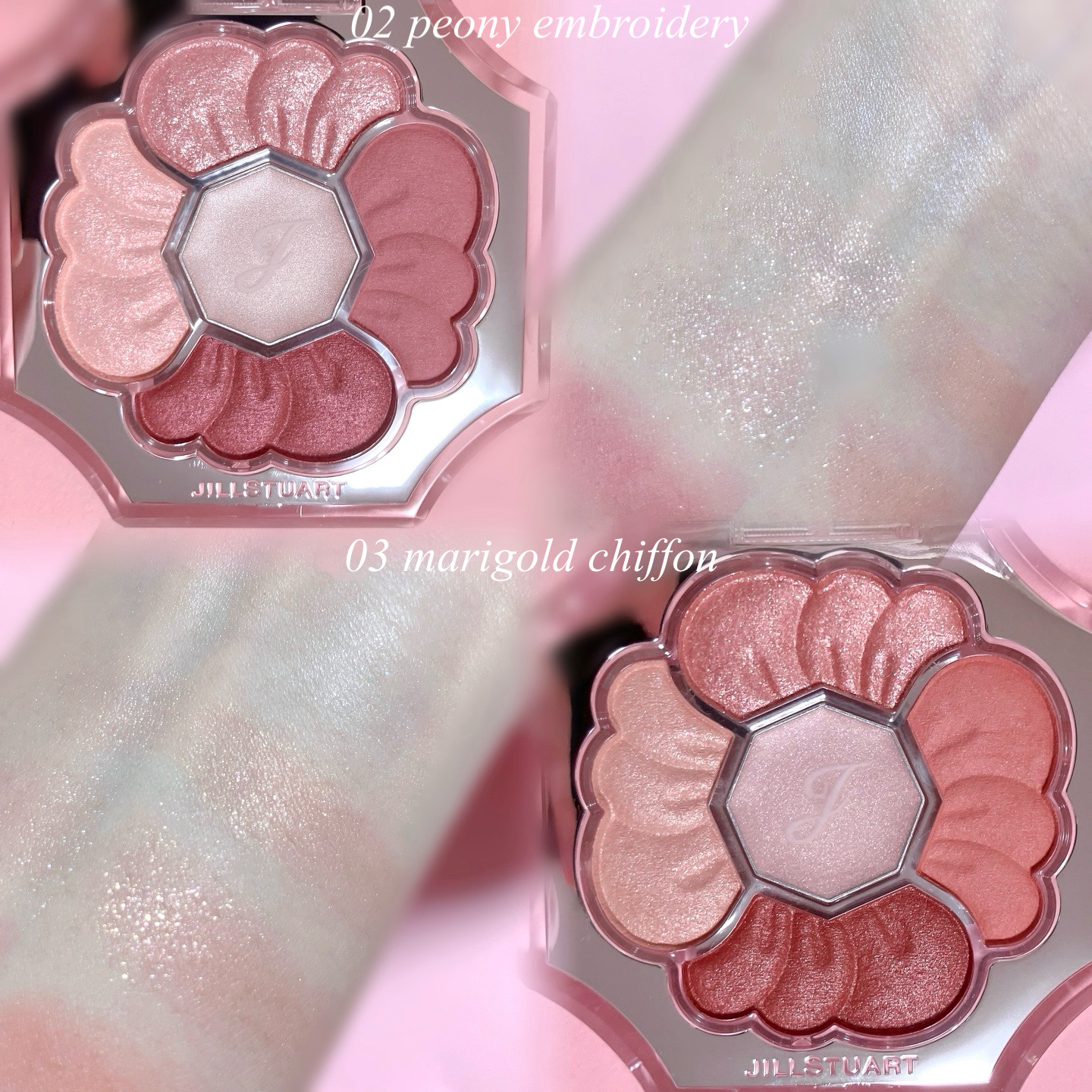 ジルスチュアート ブルームクチュール アイズ/JILL STUART/アイシャドウパレットを使ったクチコミ（3枚目）