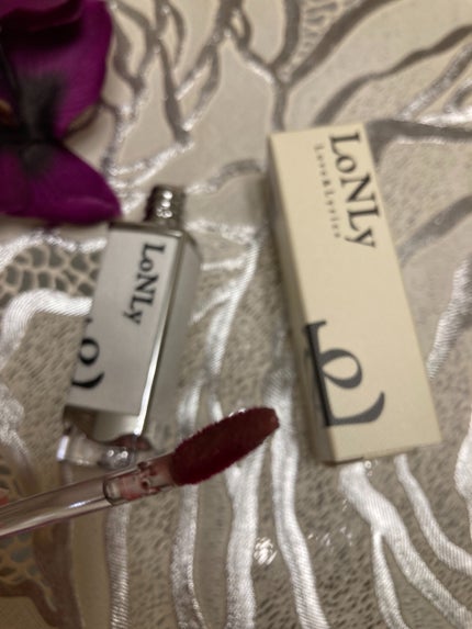 キャンドルライトジュレティント/LoNLy /リップティントを使ったクチコミ(3枚目)