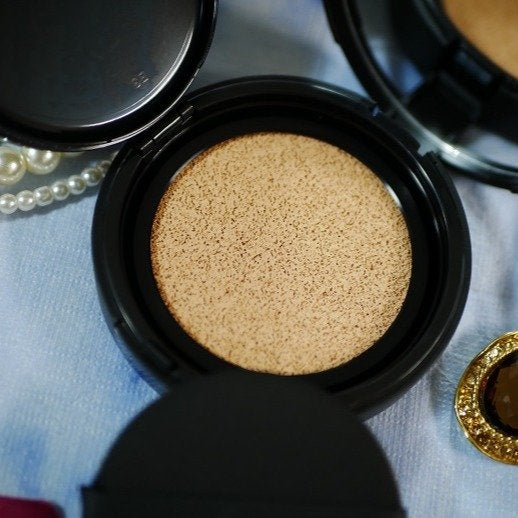 ベルベットジュエルクッション/BIVABOO/クッションファンデーションを使ったクチコミ(4枚目)