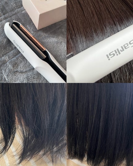 エアフローヘアアイロン/Sarlisi/ストレートアイロンを使ったクチコミ(4枚目)