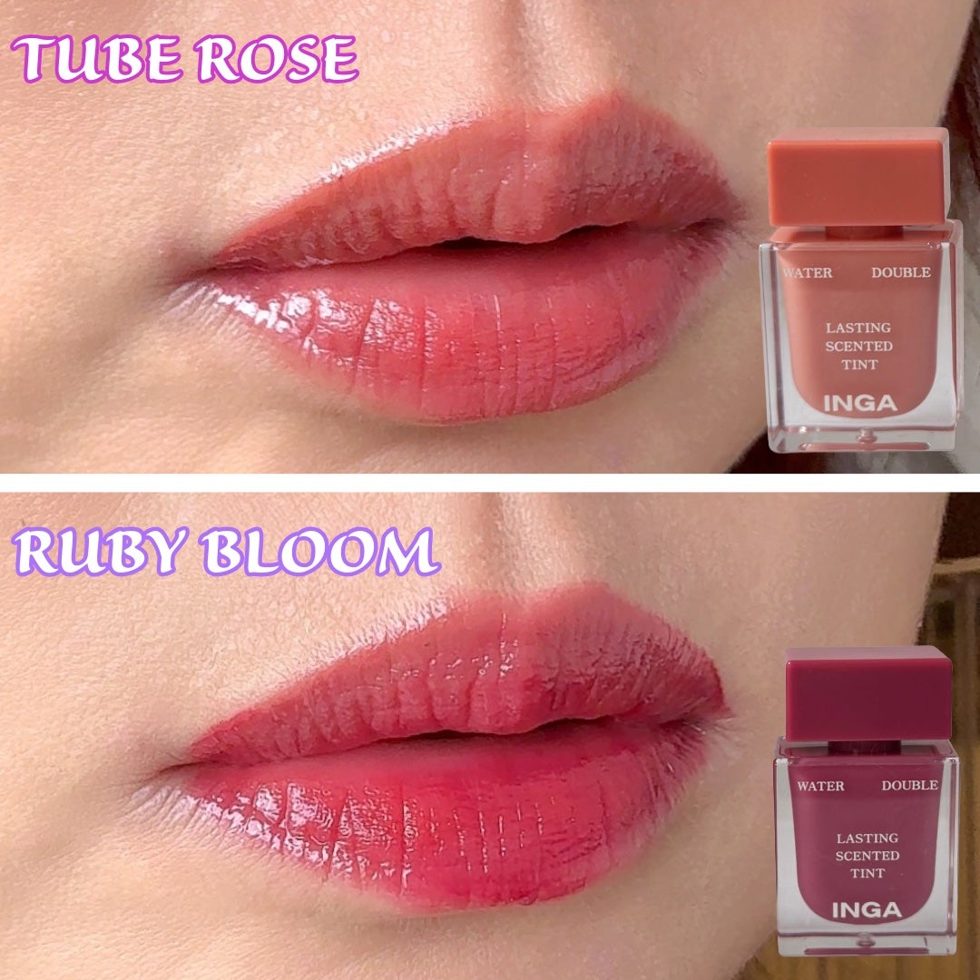 ウォーターダブルラスティングセンティッドティント/INGA/リップティントを使ったクチコミ(3枚目)