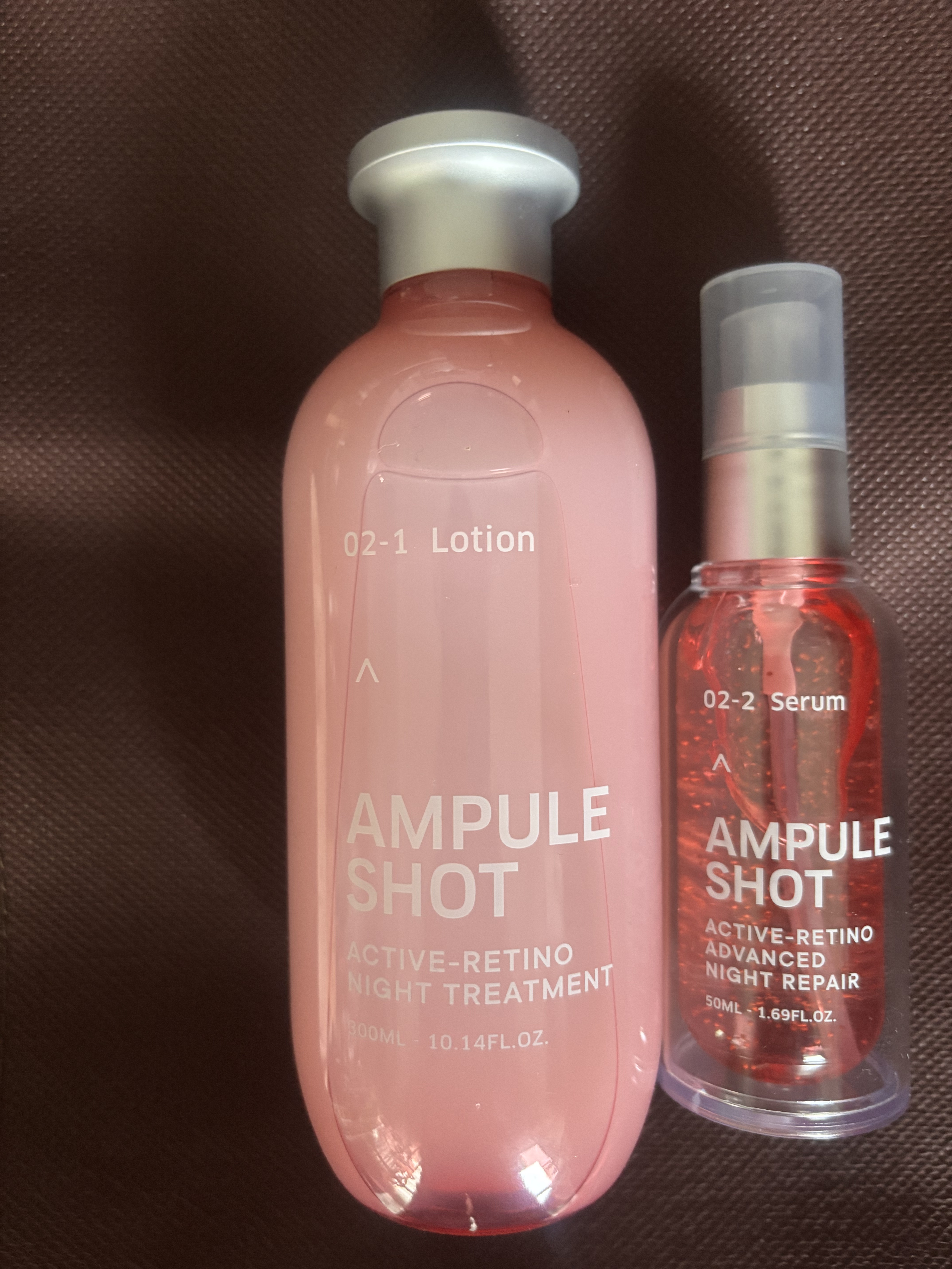 アクティブレチノ ナイトトリートメント ローション/AMPULE SHOT/化粧水を使ったクチコミ（3枚目）