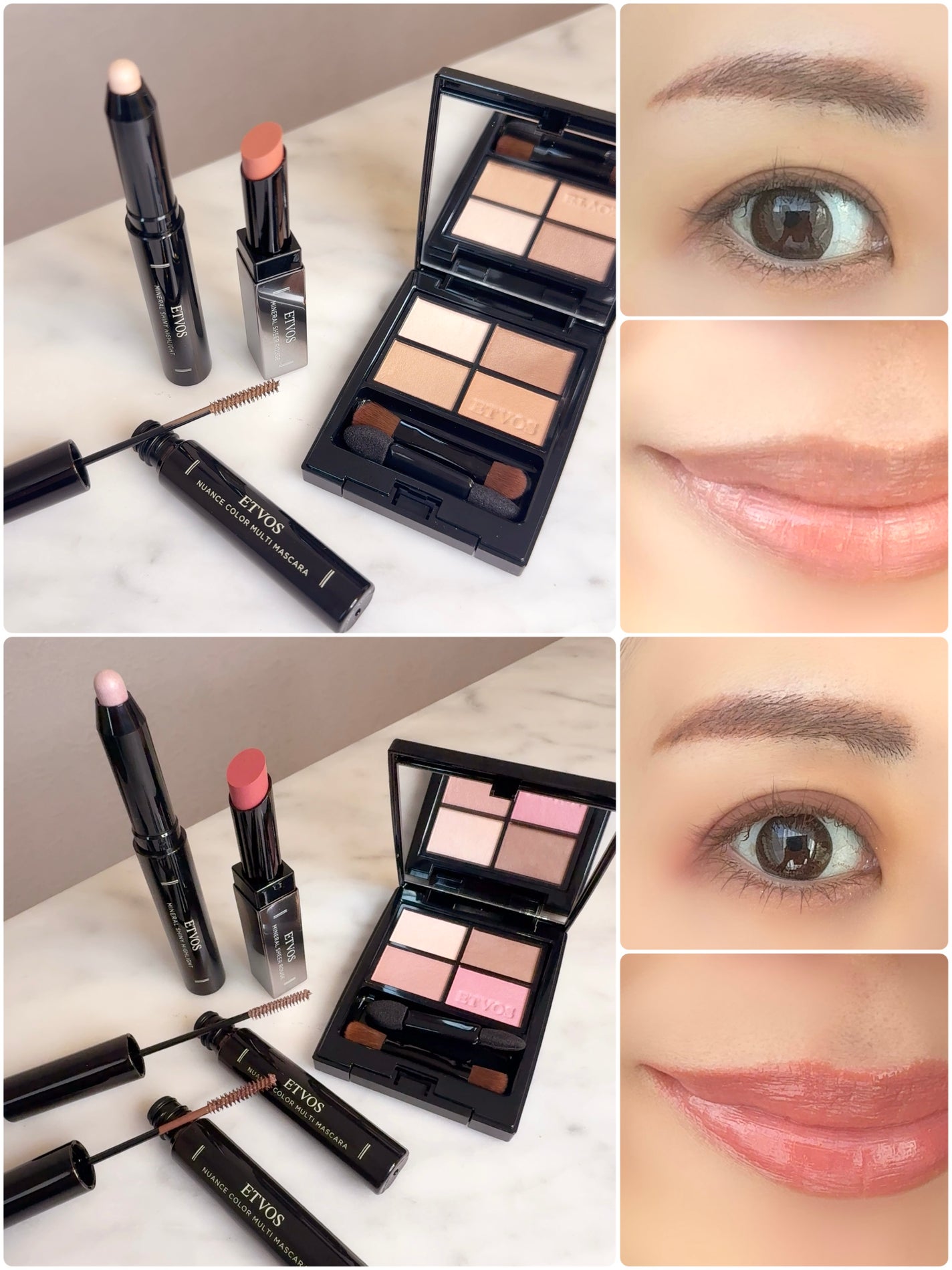 ミネラルクラッシィシャドー/エトヴォス/アイシャドウパレットを使ったクチコミ(6枚目)