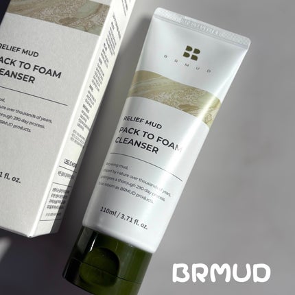 リカバリーマッドバックツーフォームクレンザー/BRMUD/洗顔フォームを使ったクチコミ(1枚目)