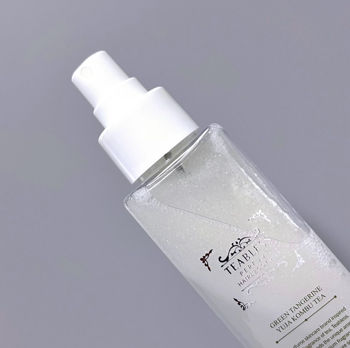 清柑柚子コンブチャパフュームヘア&ボディミスト/TEABLESS/ヘアミストを使ったクチコミ（2枚目）