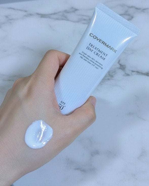 トリートメント デイ クリーム/COVERMARK/日焼け止めクリームを使ったクチコミ(2枚目)