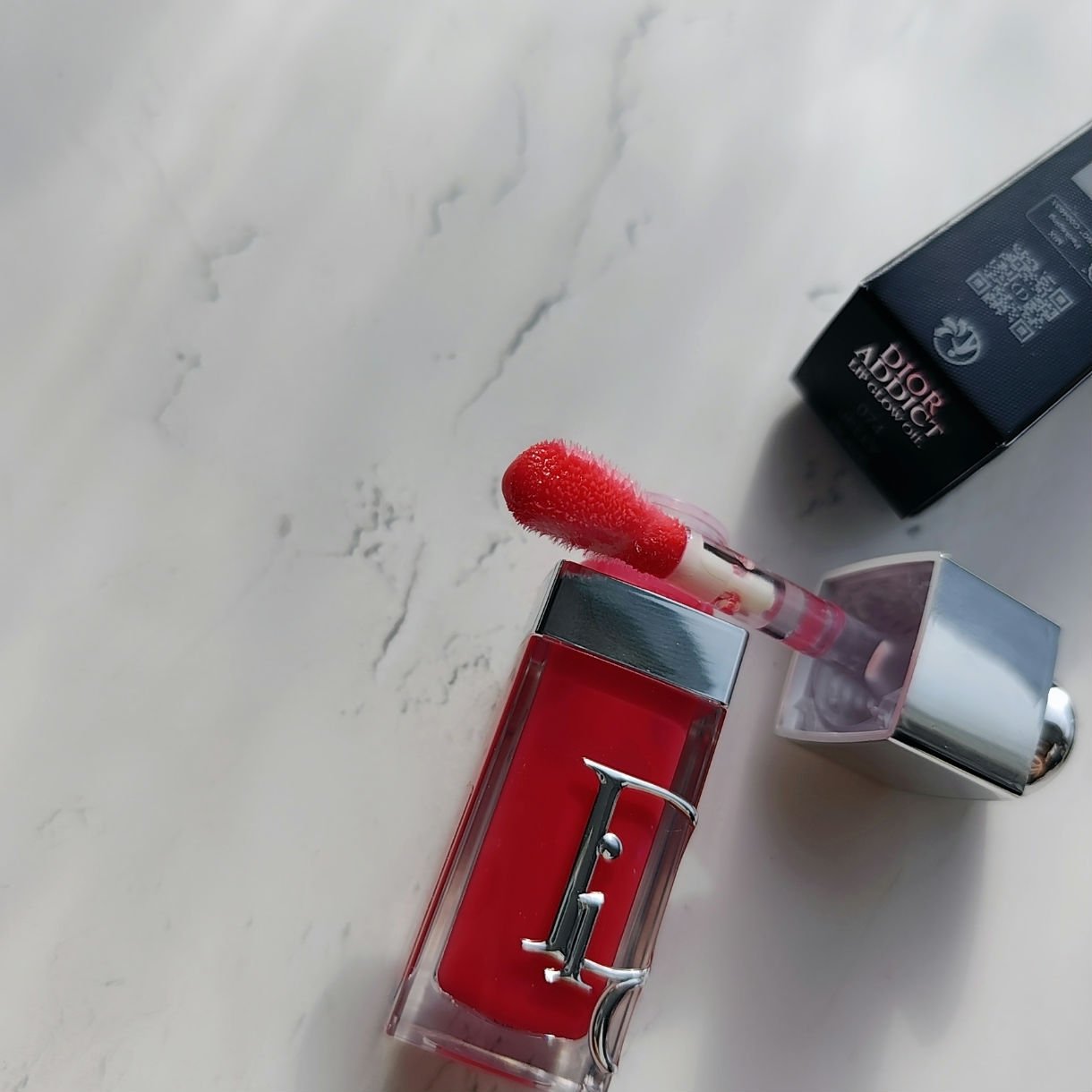 ディオール アディクト リップ グロウ オイル/Dior/リップオイルを使ったクチコミ（2枚目）