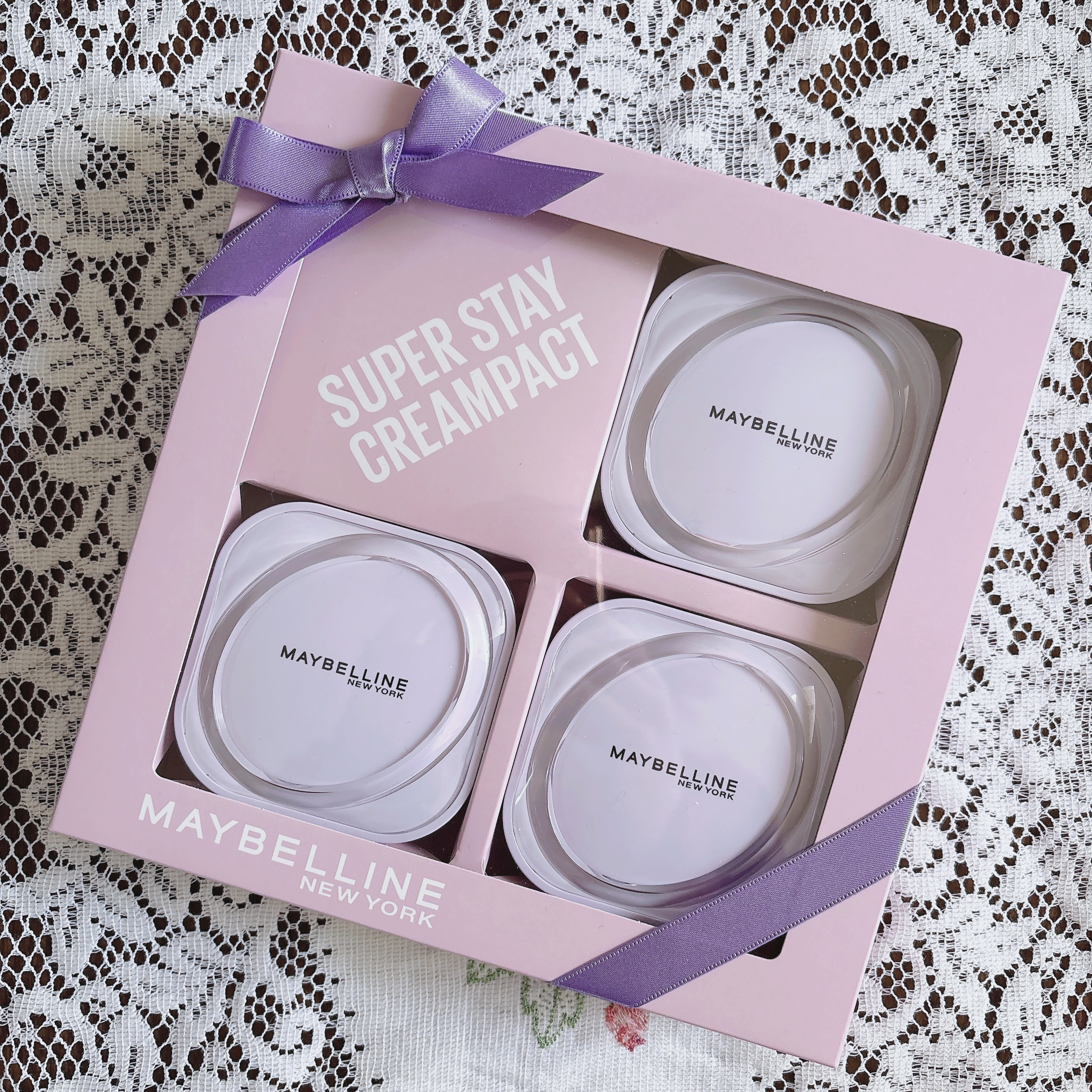 SPステイ クリームパクト ファンデーション/MAYBELLINE NEW YORK/クリーム・エマルジョンファンデーションを使ったクチコミ（2枚目）