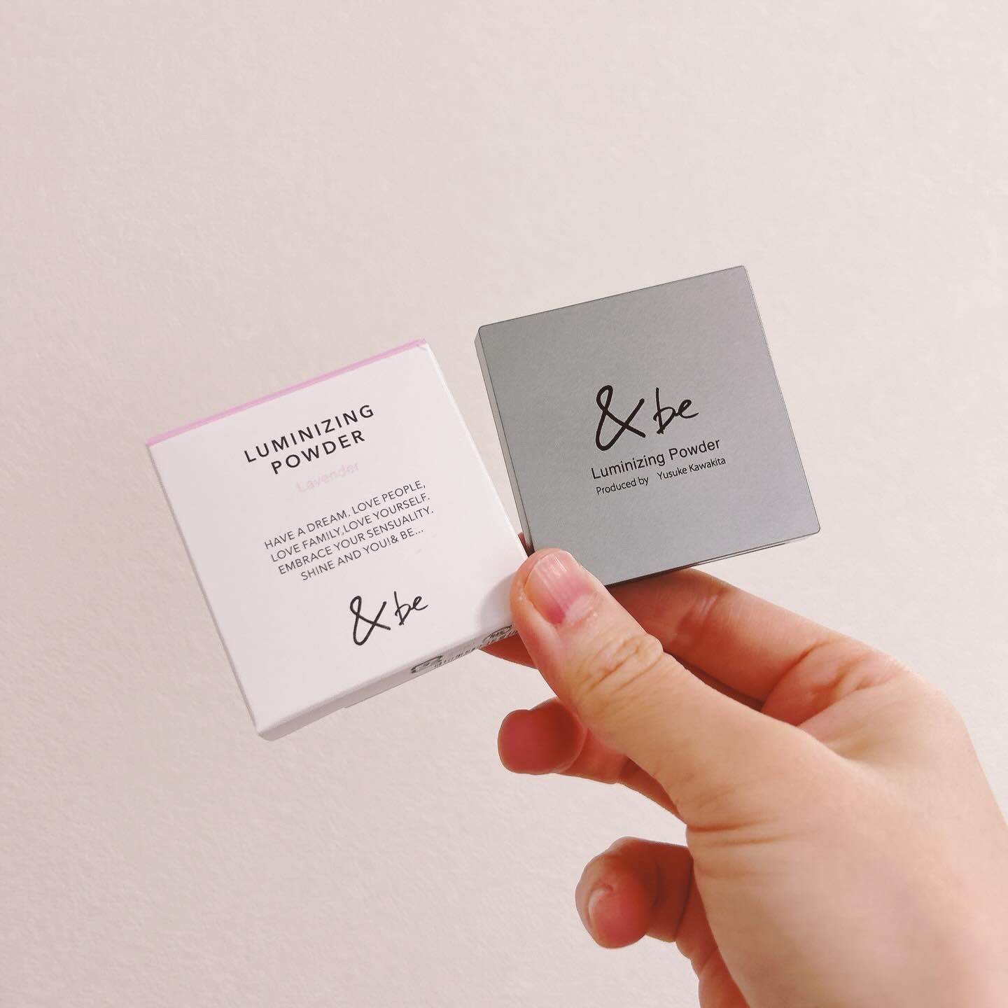 &be ルミナイジングパウダー/＆be/パウダーハイライトを使ったクチコミ（1枚目）