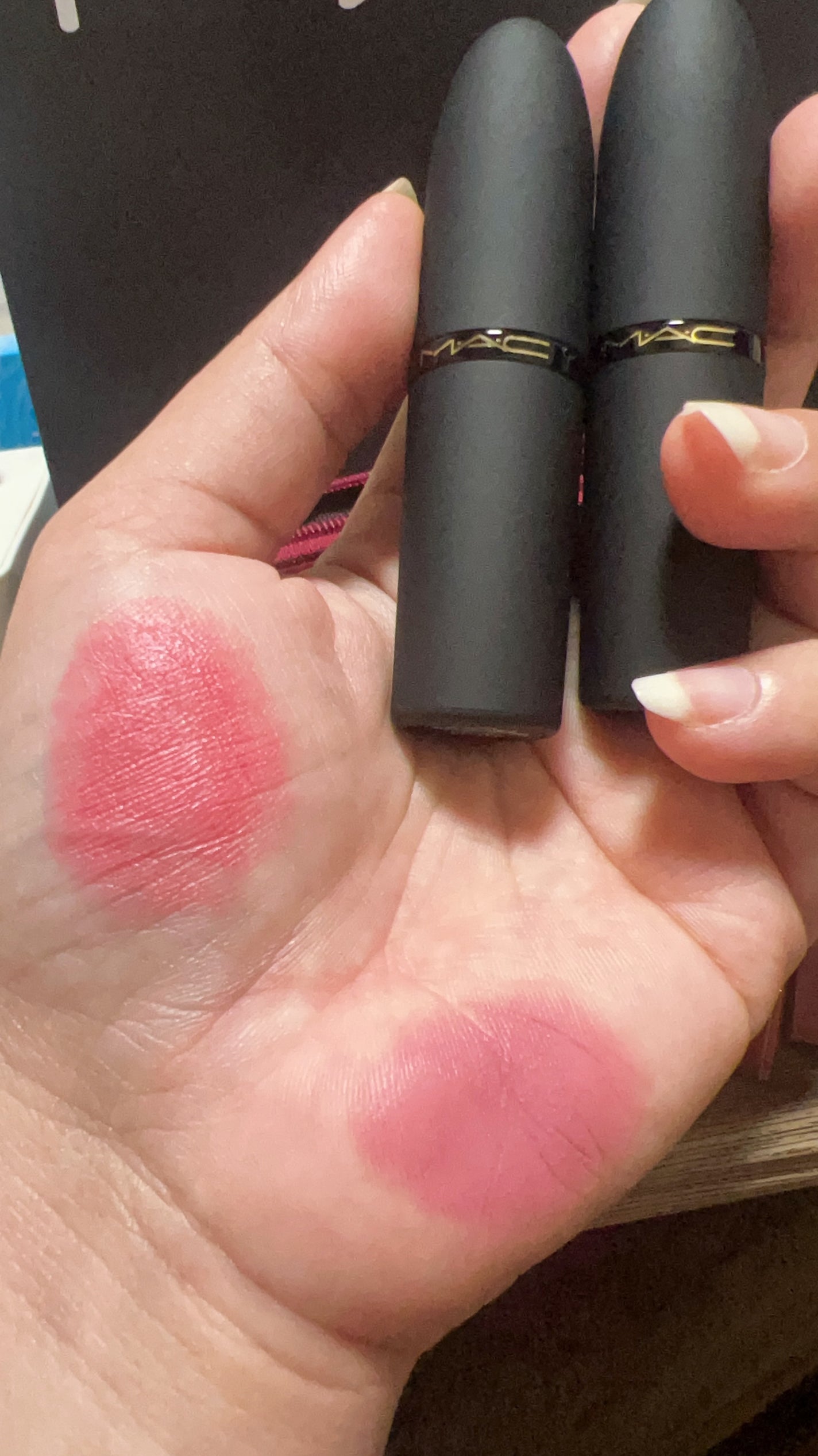 パウダー キス リキッド リップカラー/M・A・C/口紅を使ったクチコミ(5枚目)