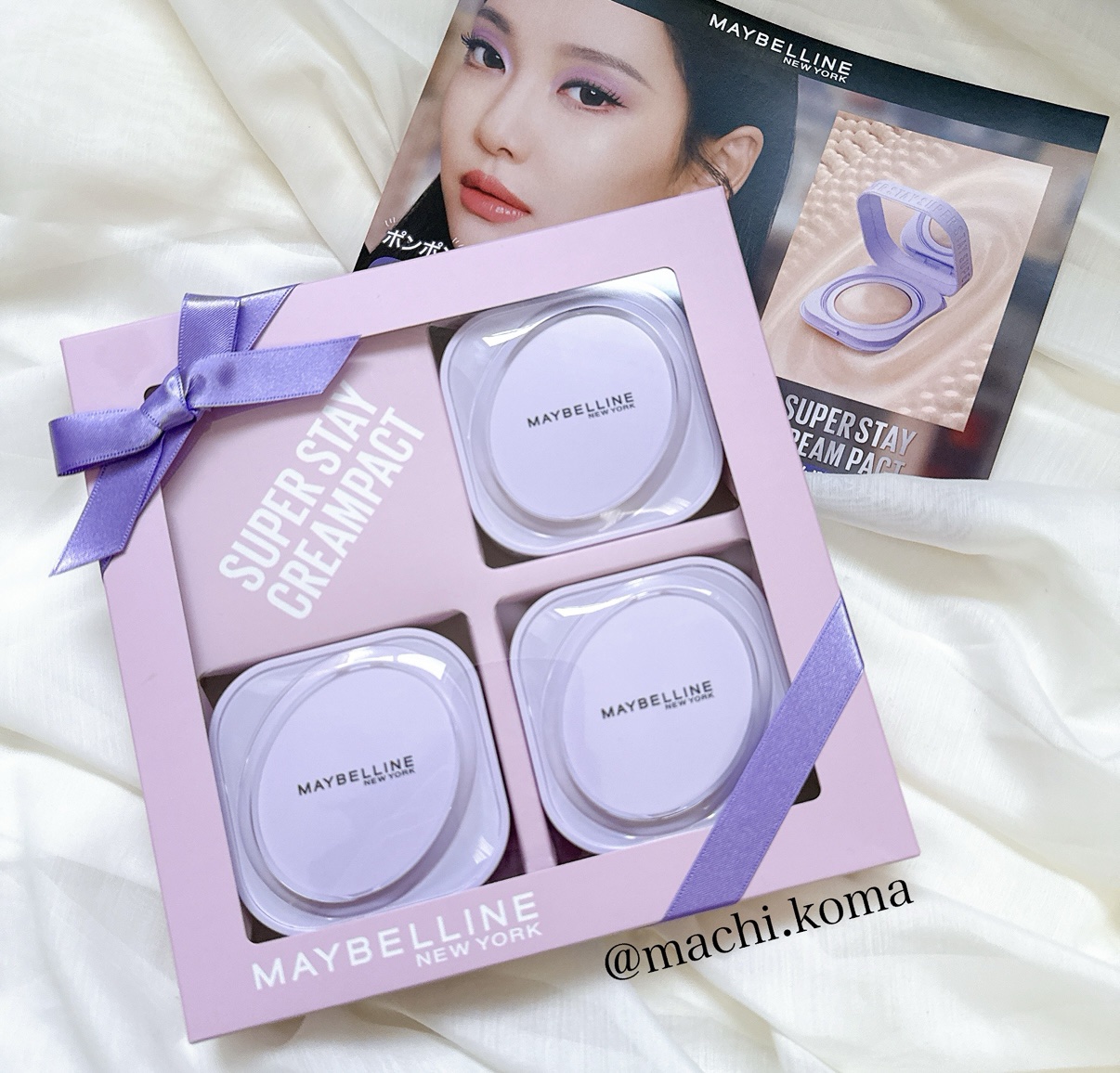 SPステイ クリームパクト ファンデーション/MAYBELLINE NEW YORK/クリーム・エマルジョンファンデーションを使ったクチコミ（1枚目）