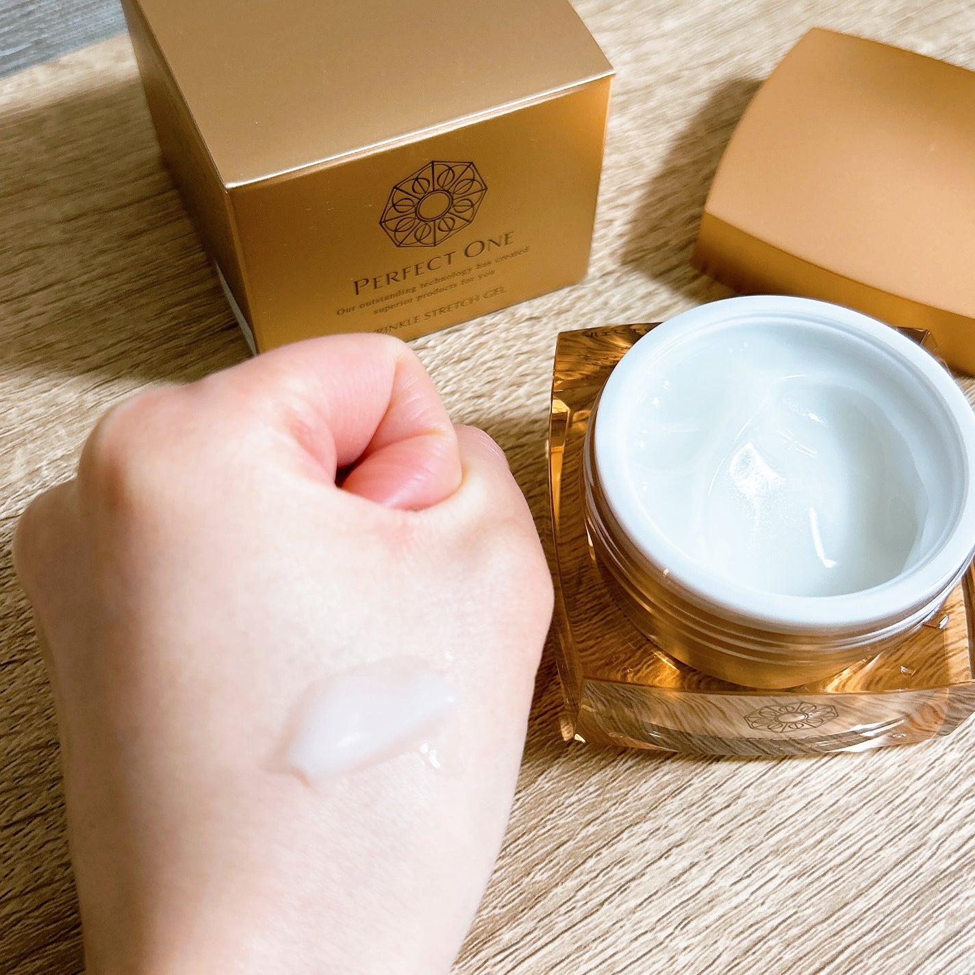 パーフェクトワン 薬用リンクルストレッチジェル/パーフェクトワン/オールインワン化粧品を使ったクチコミ(3枚目)