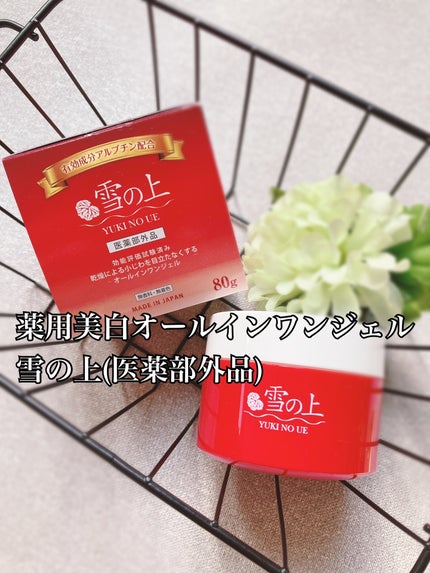 薬用美白ジェル 雪の上/雪の上/オールインワン化粧品を使ったクチコミ(1枚目)