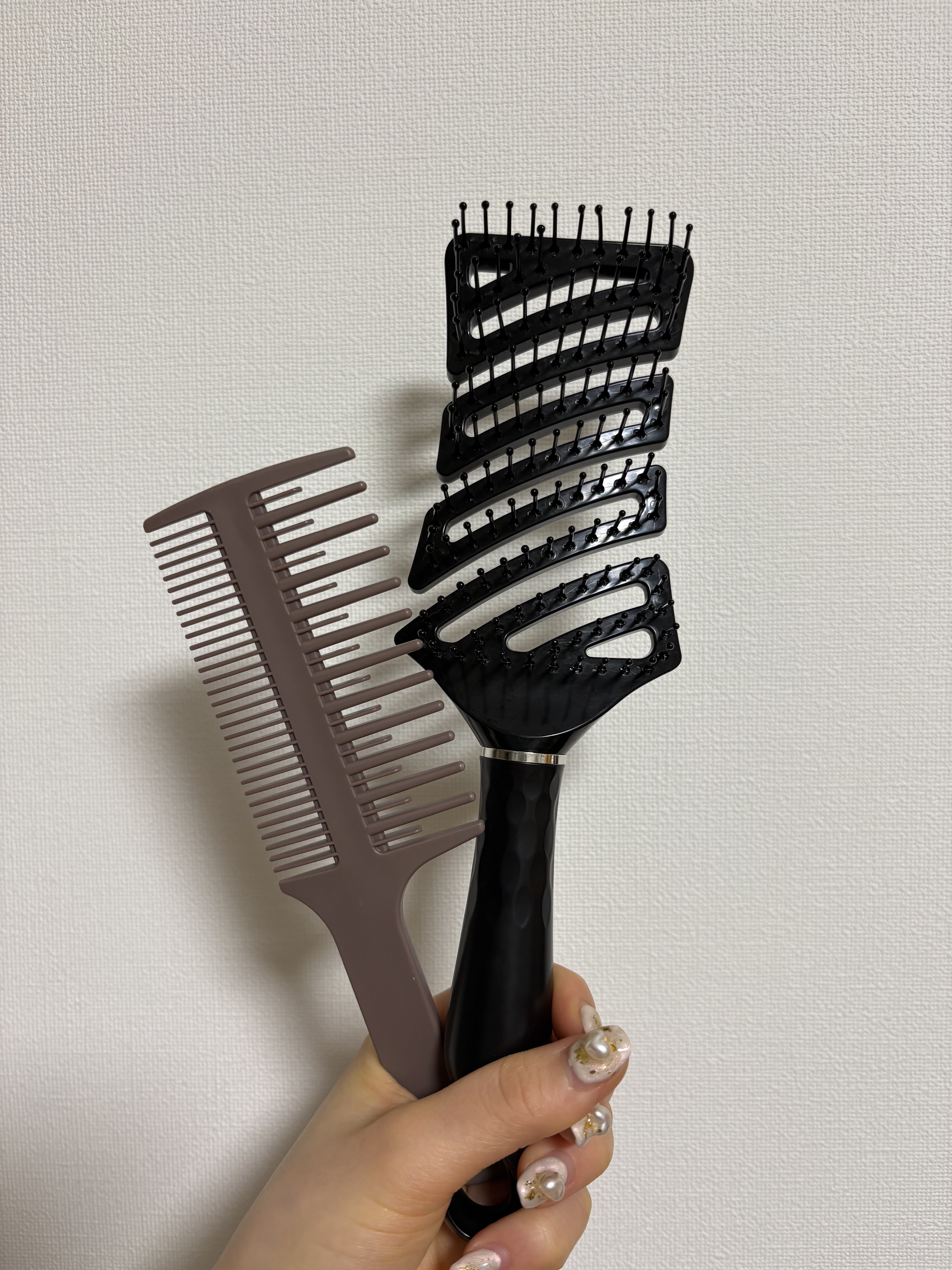 毛先までしっかりなじむトリートメントコーム/DAISO/ヘアコームを使ったクチコミ（1枚目）