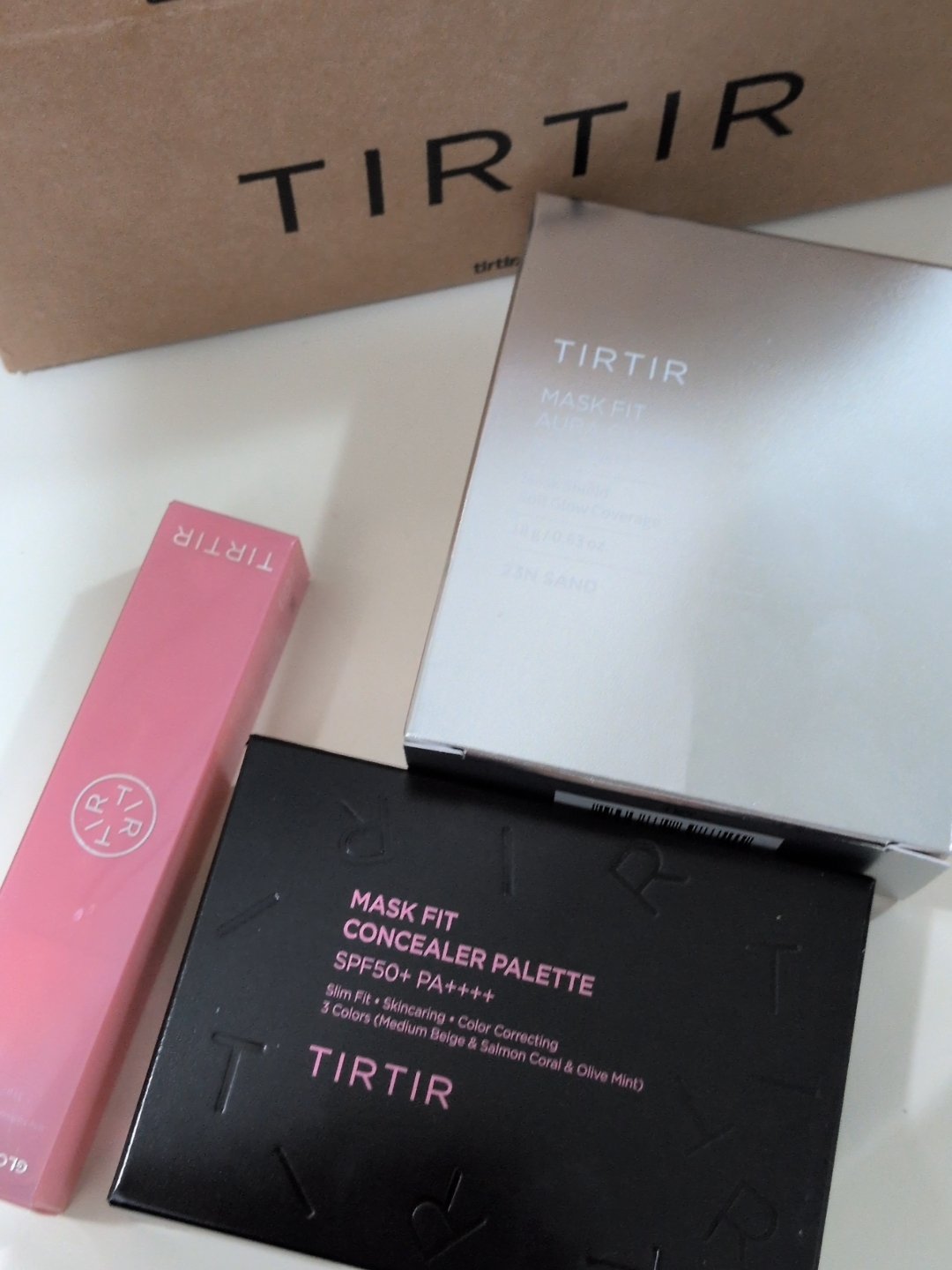 マスクフィット コンシーラーパレット/TIRTIR(ティルティル)/パレットコンシーラーを使ったクチコミ（1枚目）