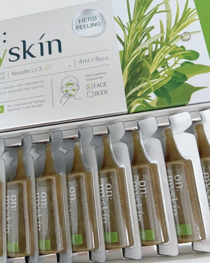 ハーブピーリング/on:myskin/ピーリングを使ったクチコミ(3枚目)