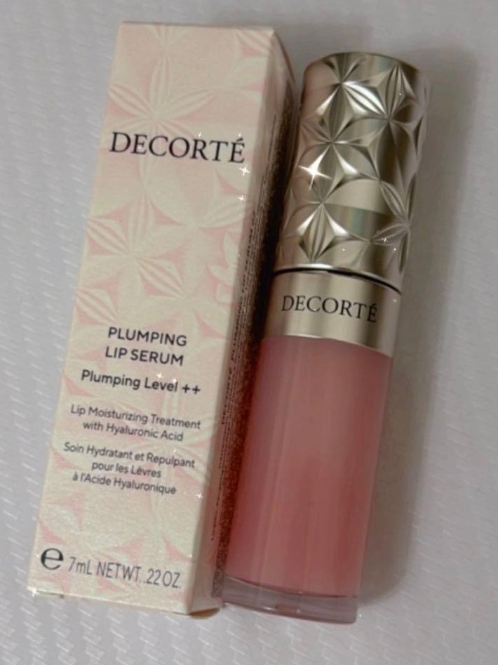 プランピング リップセラム 02 sakura blossom/DECORTÉ/リップ美容液を使ったクチコミ（1枚目）